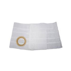 Nu-Hope Nu-Form 9" Ostomy Support Belt Without Prolapse Flap, 2-7/8" White, Medium - Each - Image 1