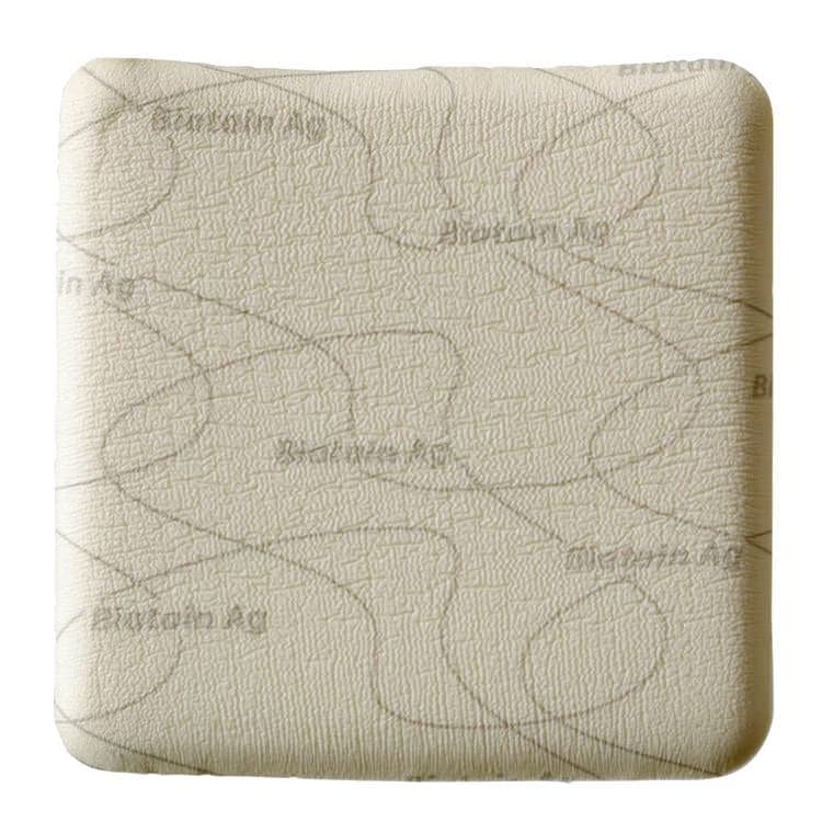 Biatain Ag Non-Adhesive Foam Dressing, Square, 4 x 4" - Image 1