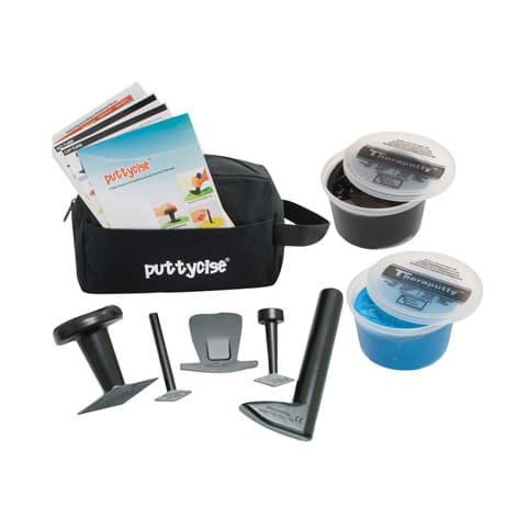 Puttycise Theraputty Tool Set, Difficult, Blue And Black - Image 1