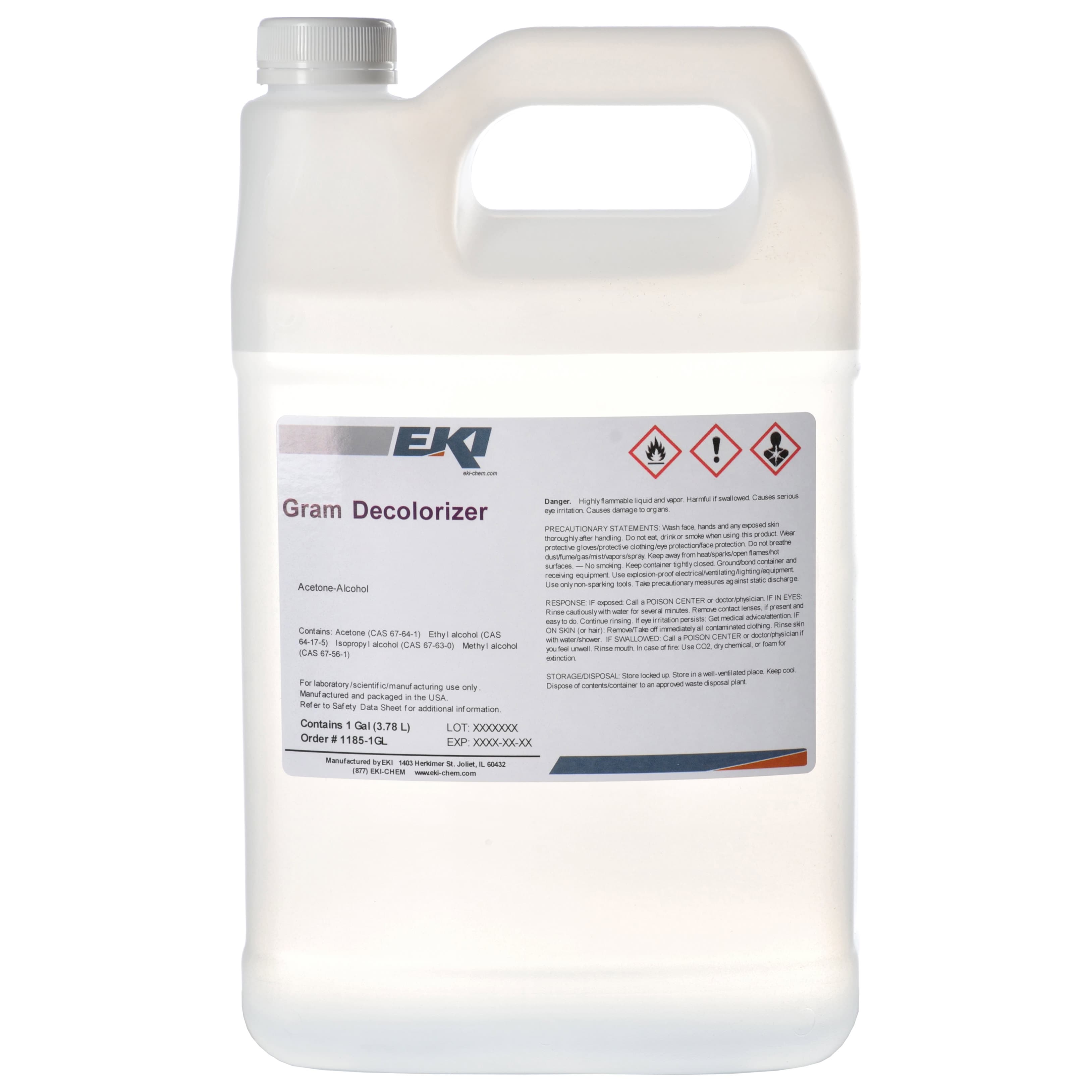 Gram Stain Decolorizer, 1 Gallon - Each - Image 1