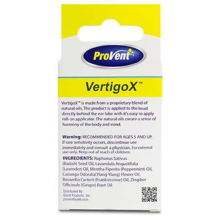 Provent VertigoX Roll-On Relief Oil, 0.15 Ounce - Image 2