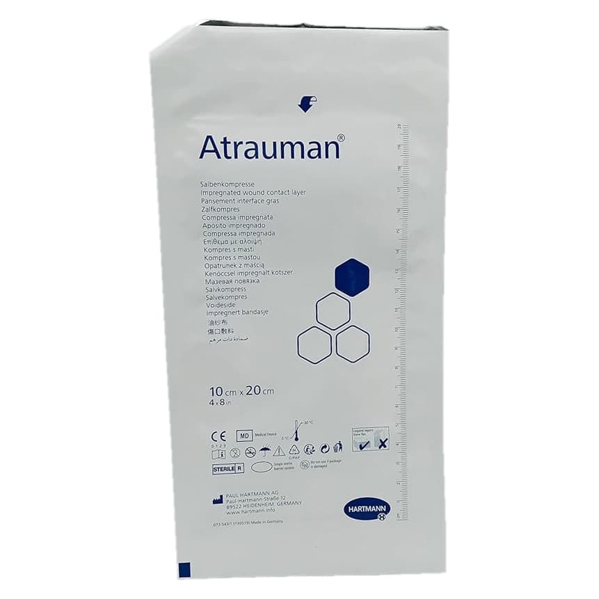Atrauman Contact Layer Wound Dressing 4 X 8 Inch Sterile - Each - Image 1