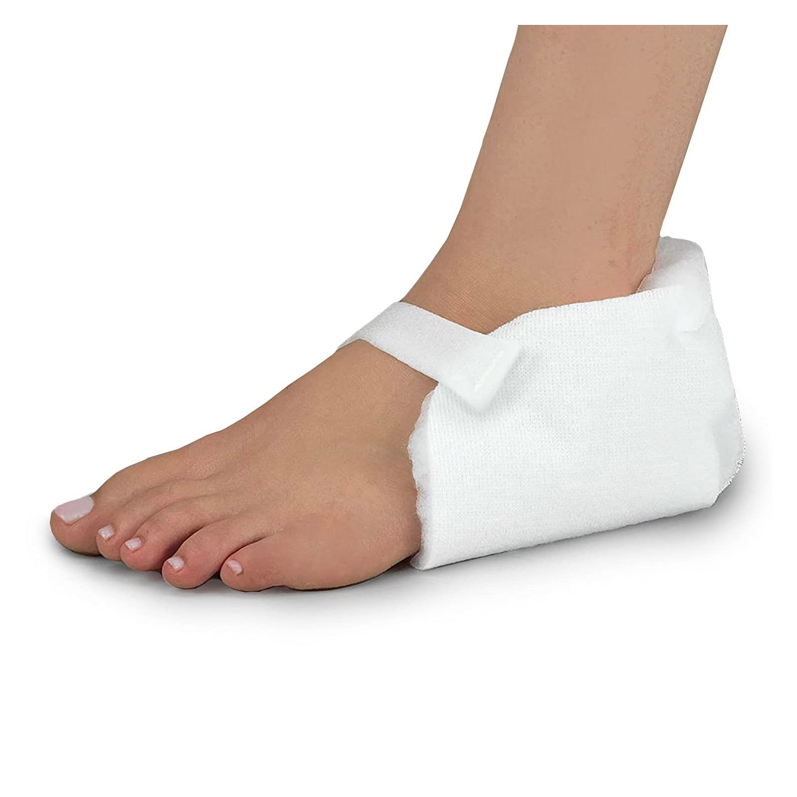 Mabis DMI Heel Protector Pad, White