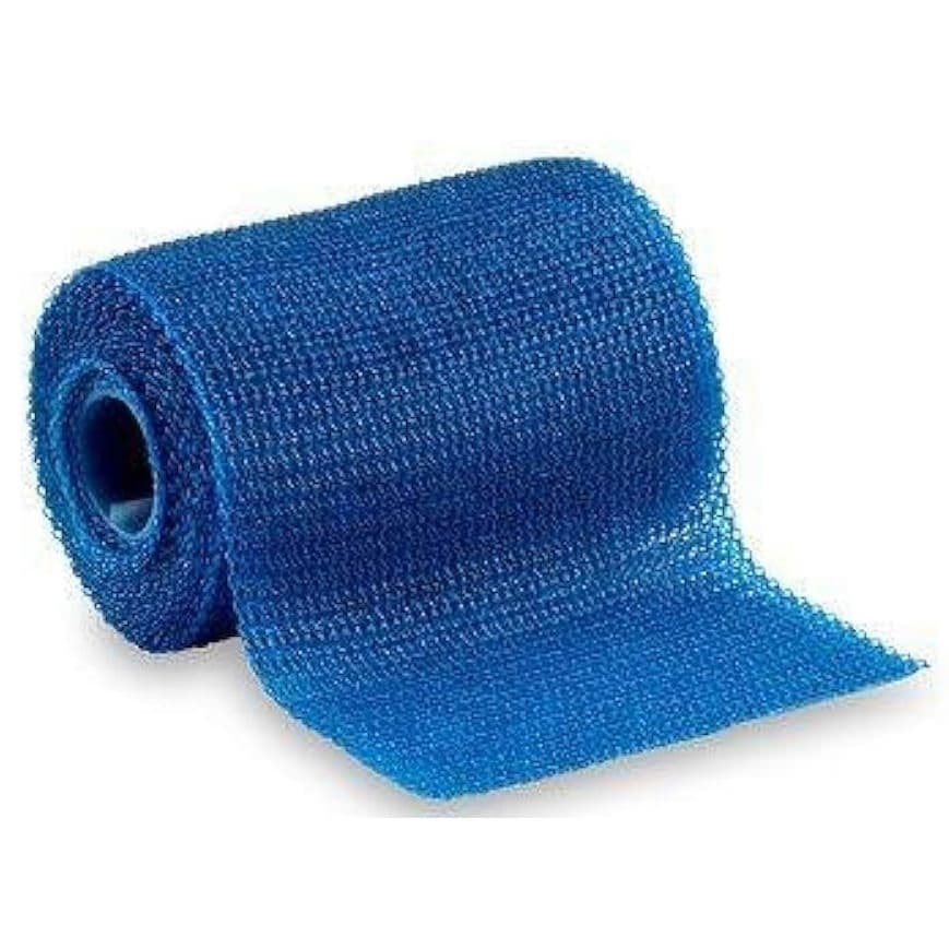 Delta-Lite Conformable Fiberglass Cast Tape, Dark Blue, 3" x 12 Feet - Box of 10 - Image 1