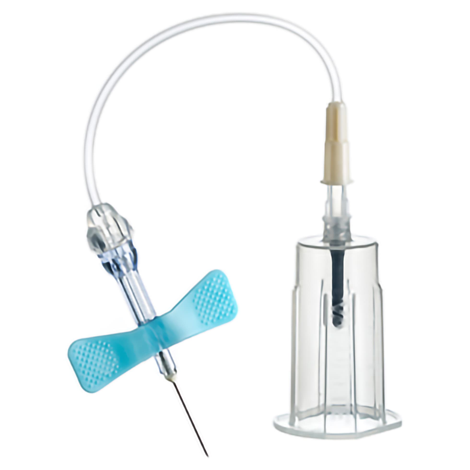 Vacuette Blood Collection Set with Holder, 23 Gauge, 3/4" L, 12" Tubing - Box of 35 - Image 1