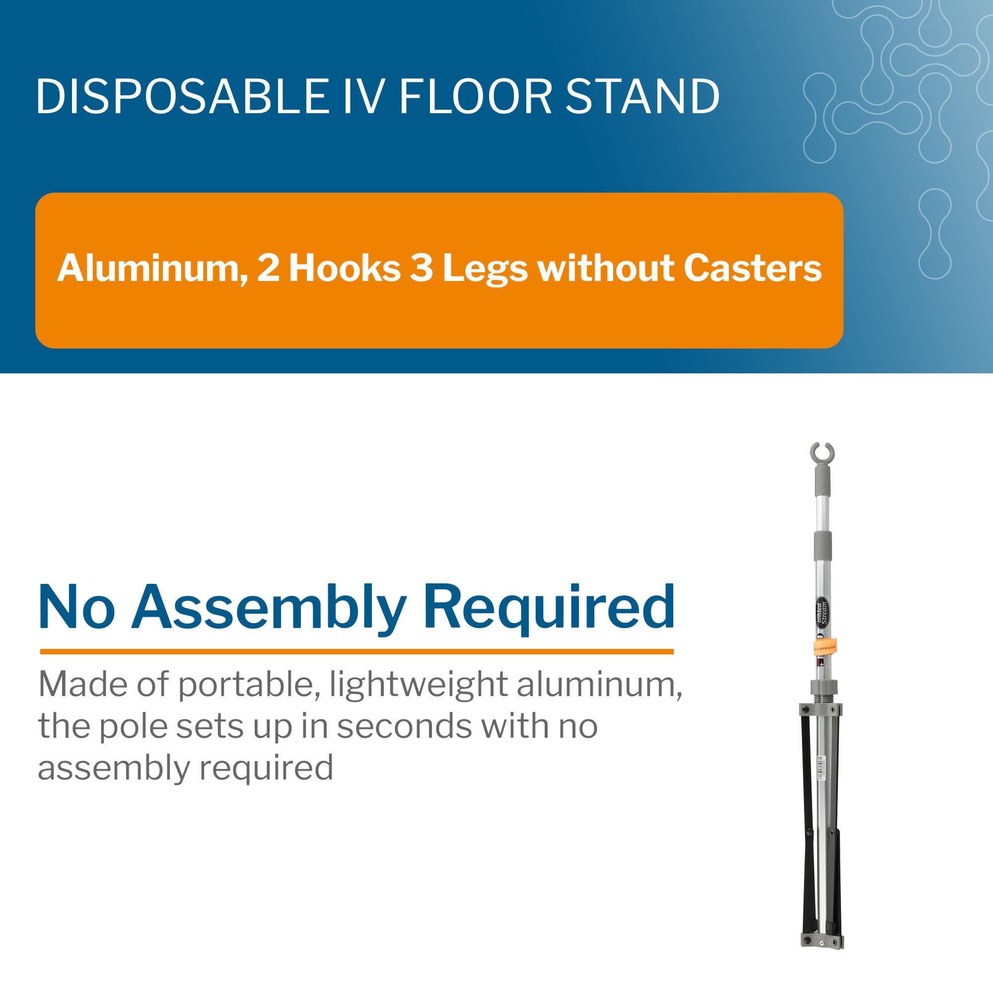 McKesson Medstream Disposable IV Stand - Image 2