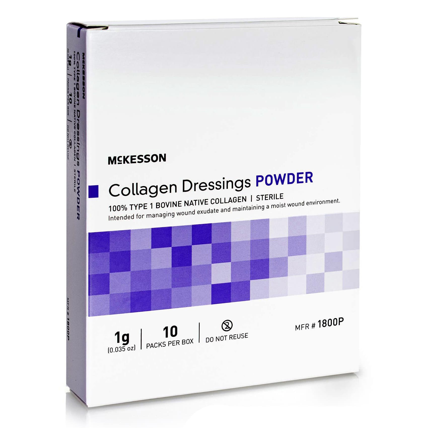 McKesson Collagen Dressing Powder 1 Gram - Image 1