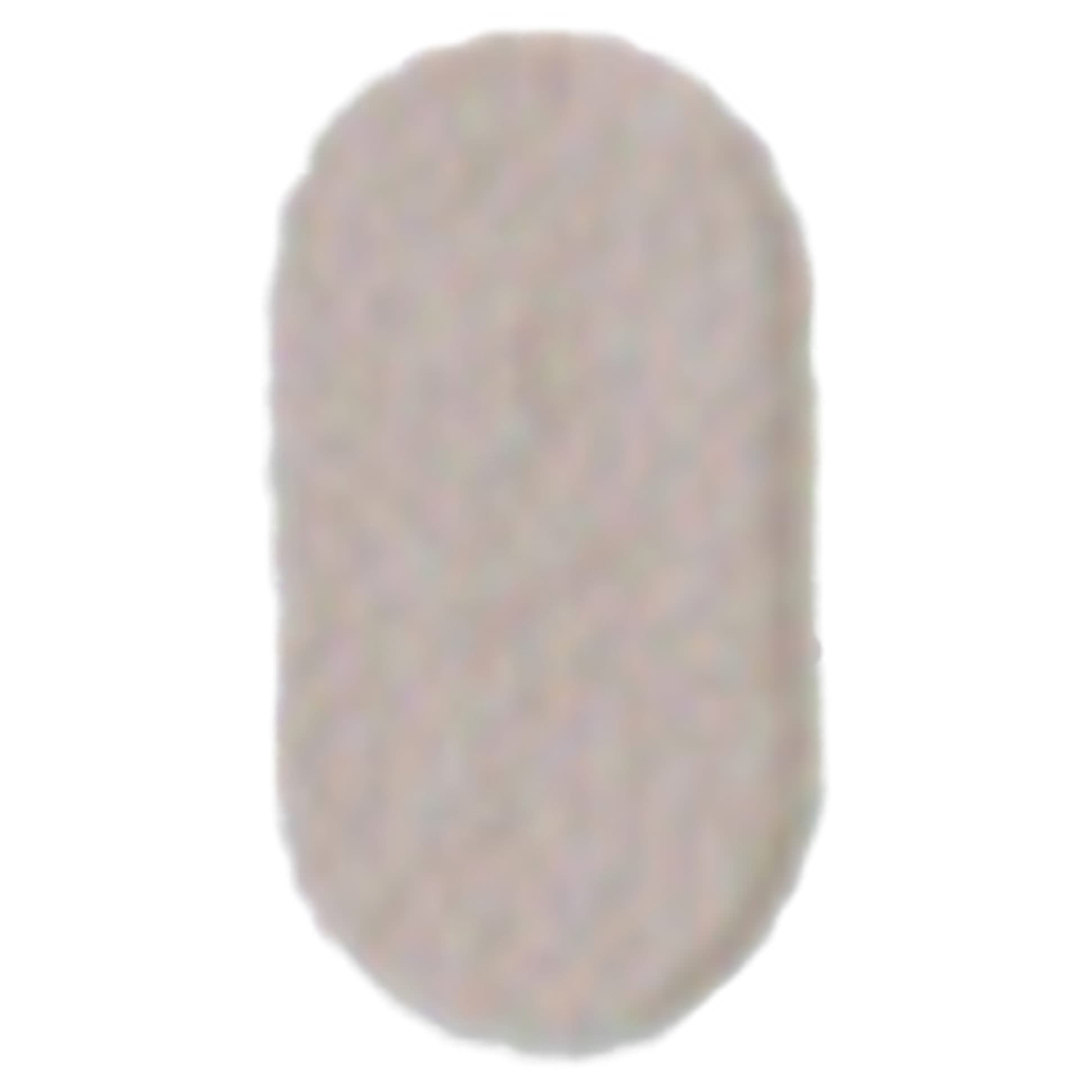 McKesson Pedi-Pad Protective Pad Beige Adhesive Foot, 1/32 Inch Thick, Size 102-Narrow - Case of 1000 - Image 1