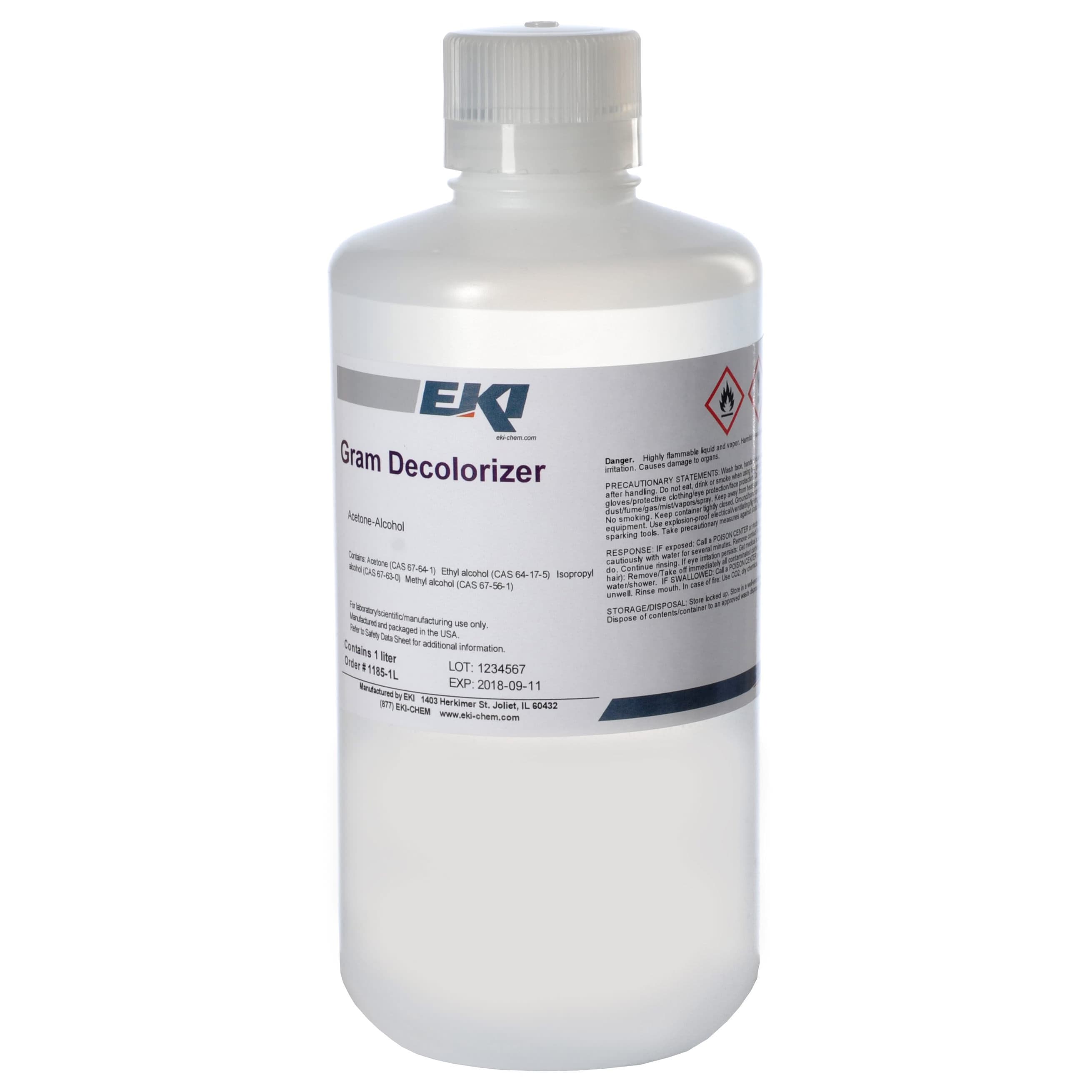 Gram Stain Decolorizer, 500 ml - Each - Image 1
