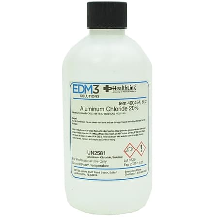 EDM 3 LLC Chemistry Reagent Aluminum Chloride 20%/6.0 N Solution, 8 oz. - Each - Image 1
