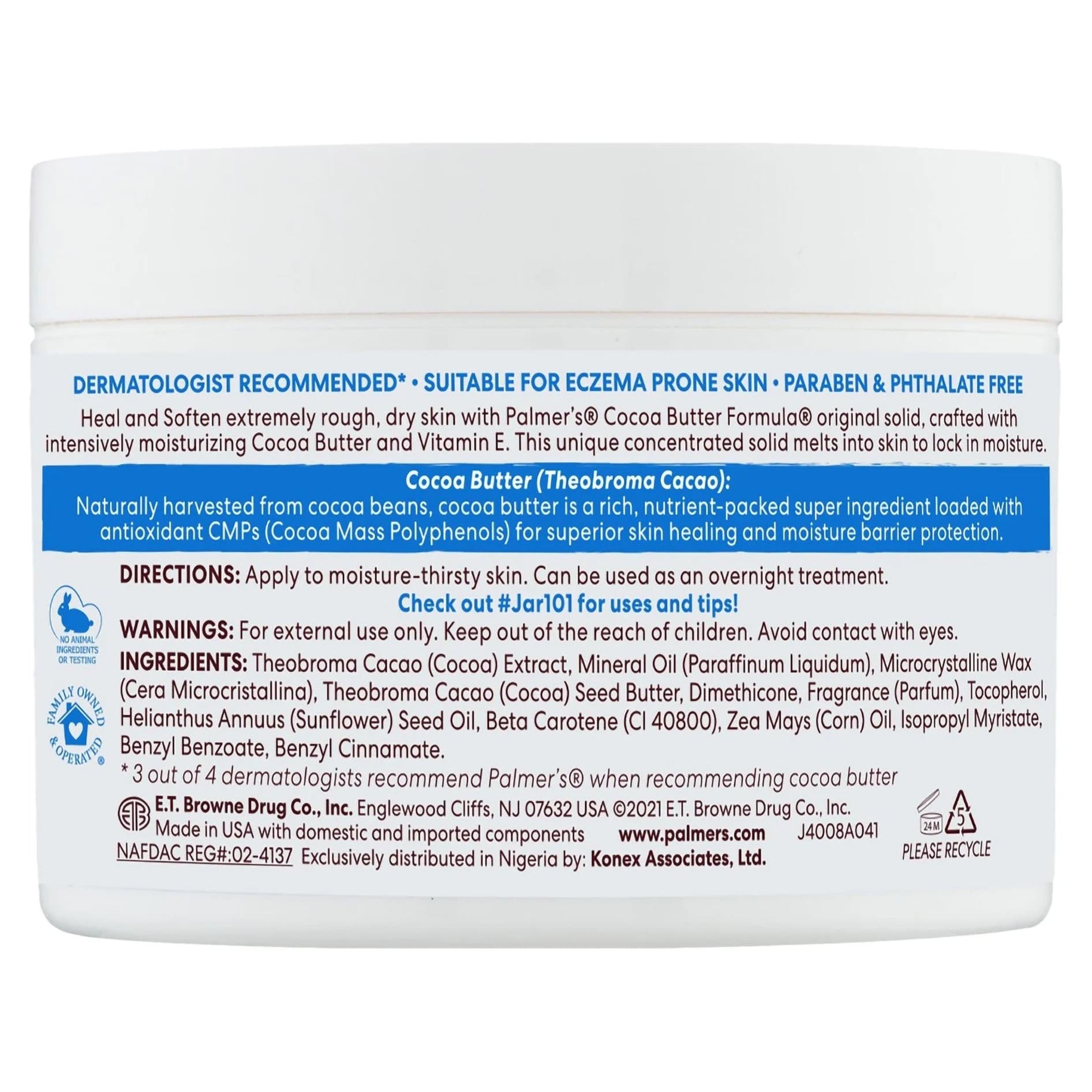 Palmers Cocoa Butter Formula with Vitamin E Cream Jar, 7.25 oz - Each - Image 2