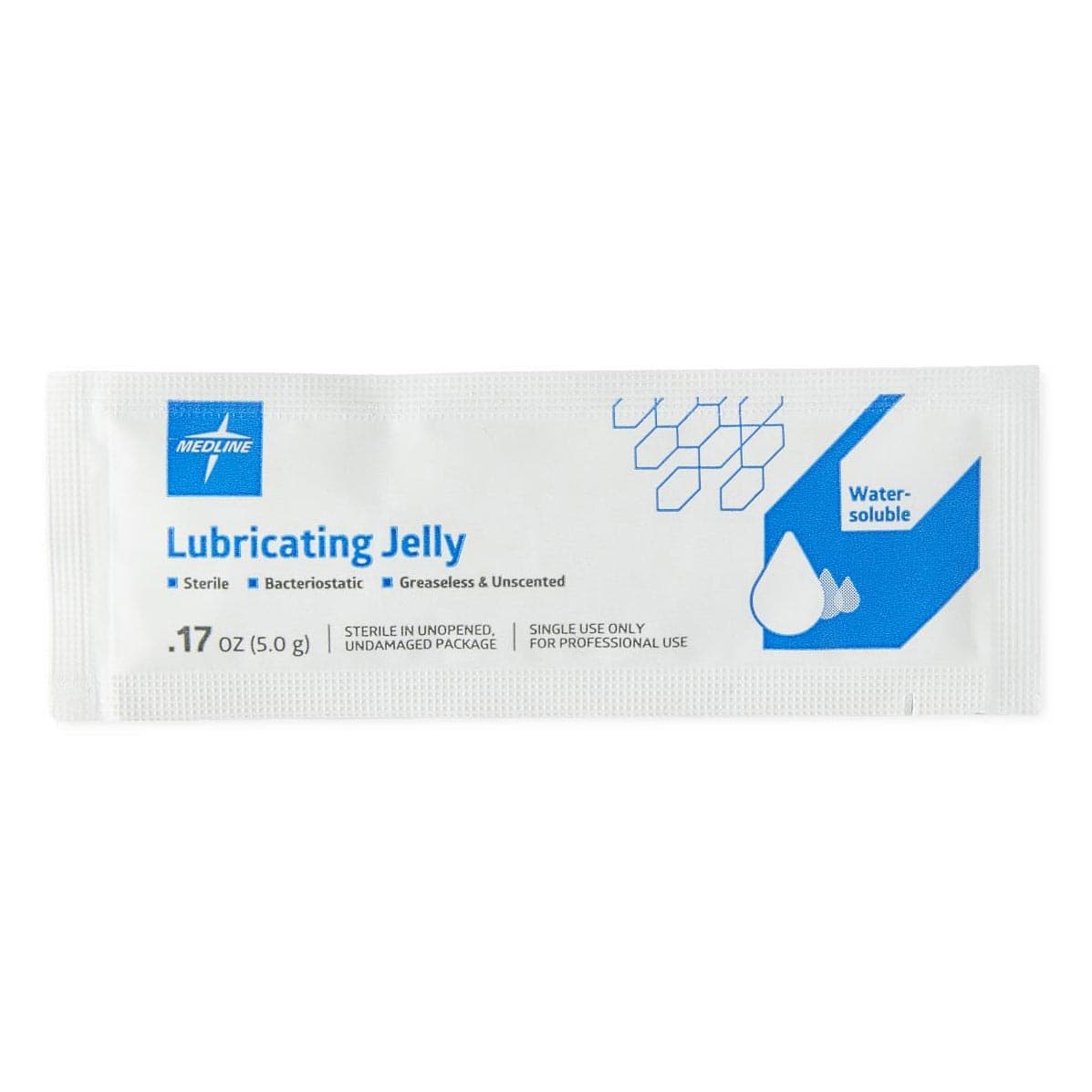 Medline E-Z Lubricating Jelly, 5 Gram - Each - Image 1