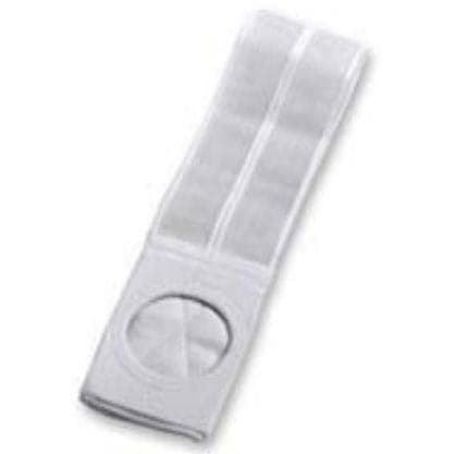 Nu-Hope 6" Flat panel Ostomy Support Belt Without Prolapse Flap, 3-1/8" White, X-Large - Each - Image 1