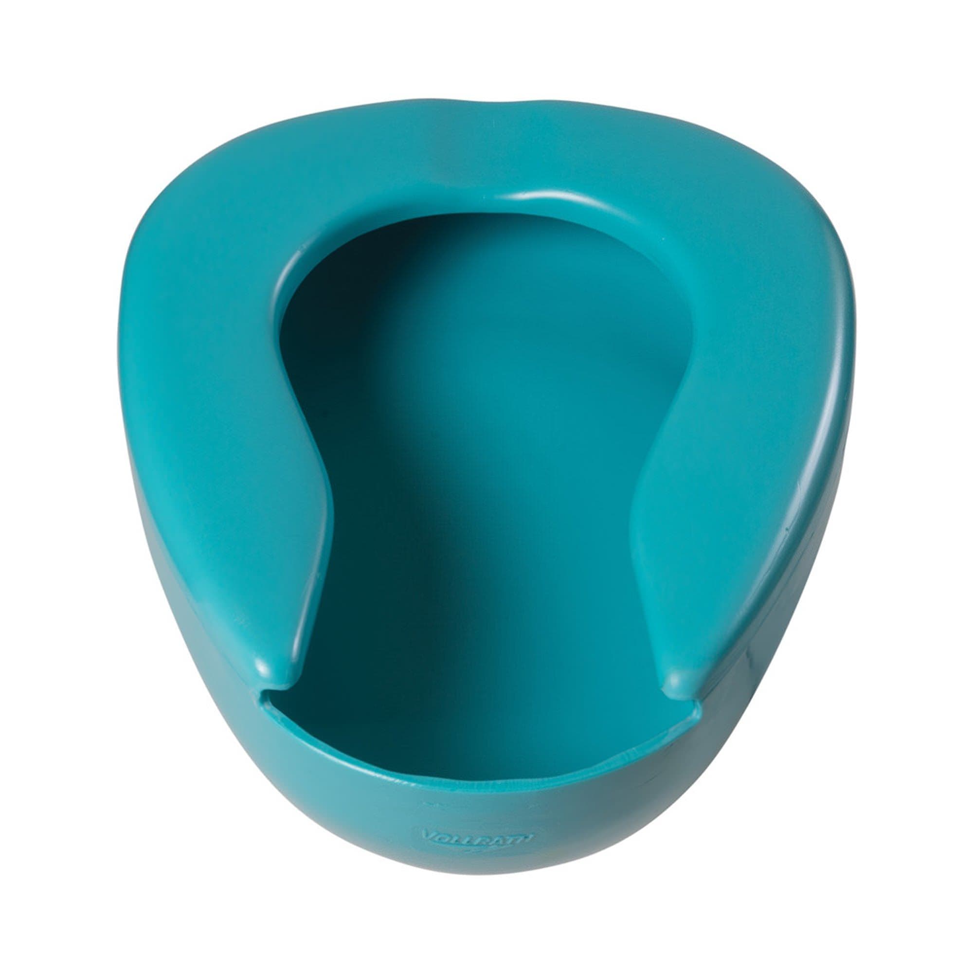 DMI Deluxe Plastic Contoured Bedpan, Blue - Image 2