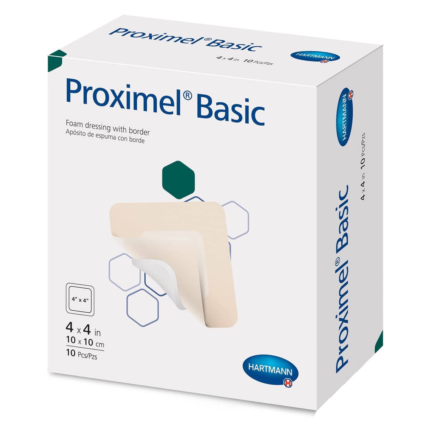 Proximel Basic Bordered Three-Layer Acrylate Foam Dressing - Image 1
