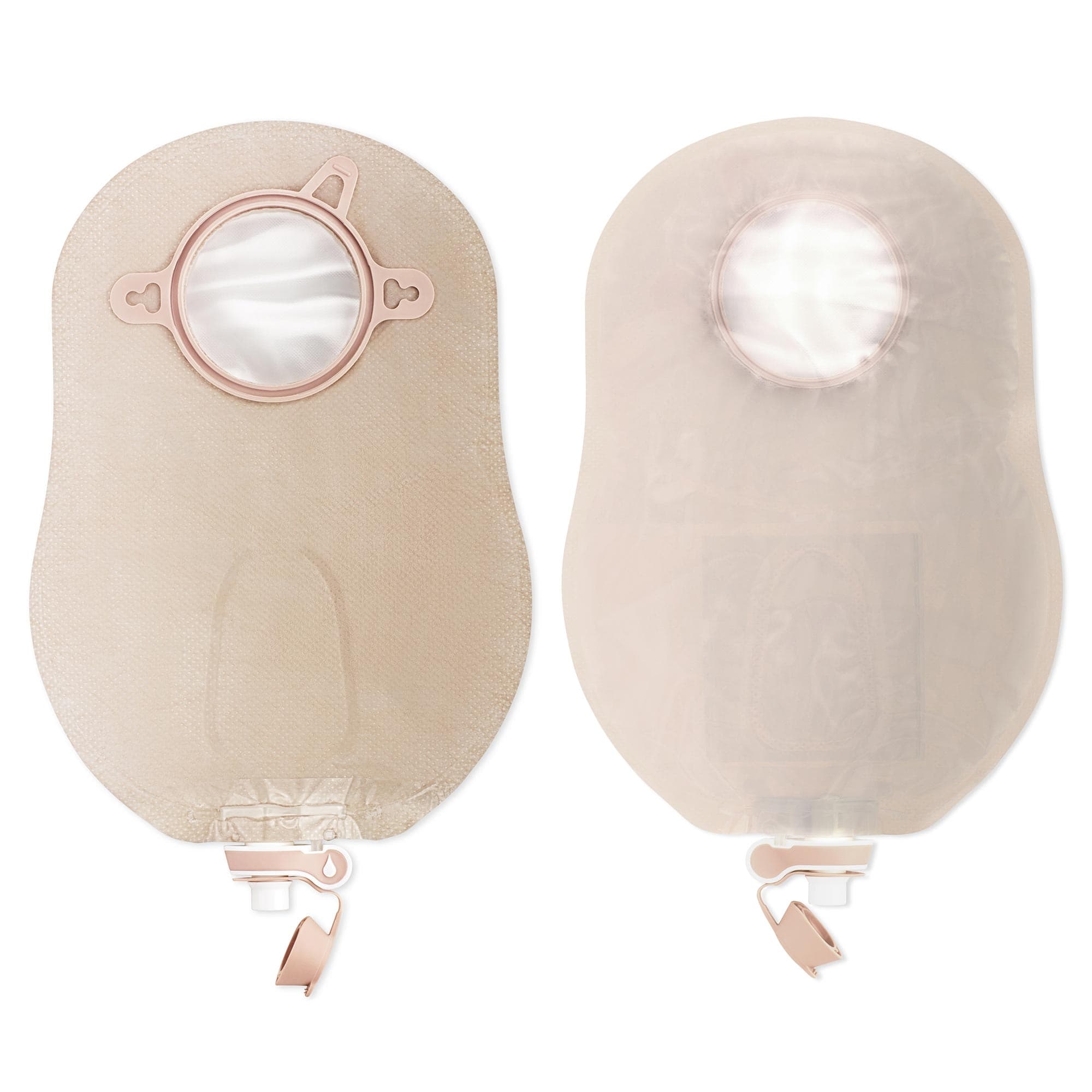 New Image 2-Piece Urostomy Pouch, Ultra Clear, 2-1/4 Inch - Box of 10 - Image 1