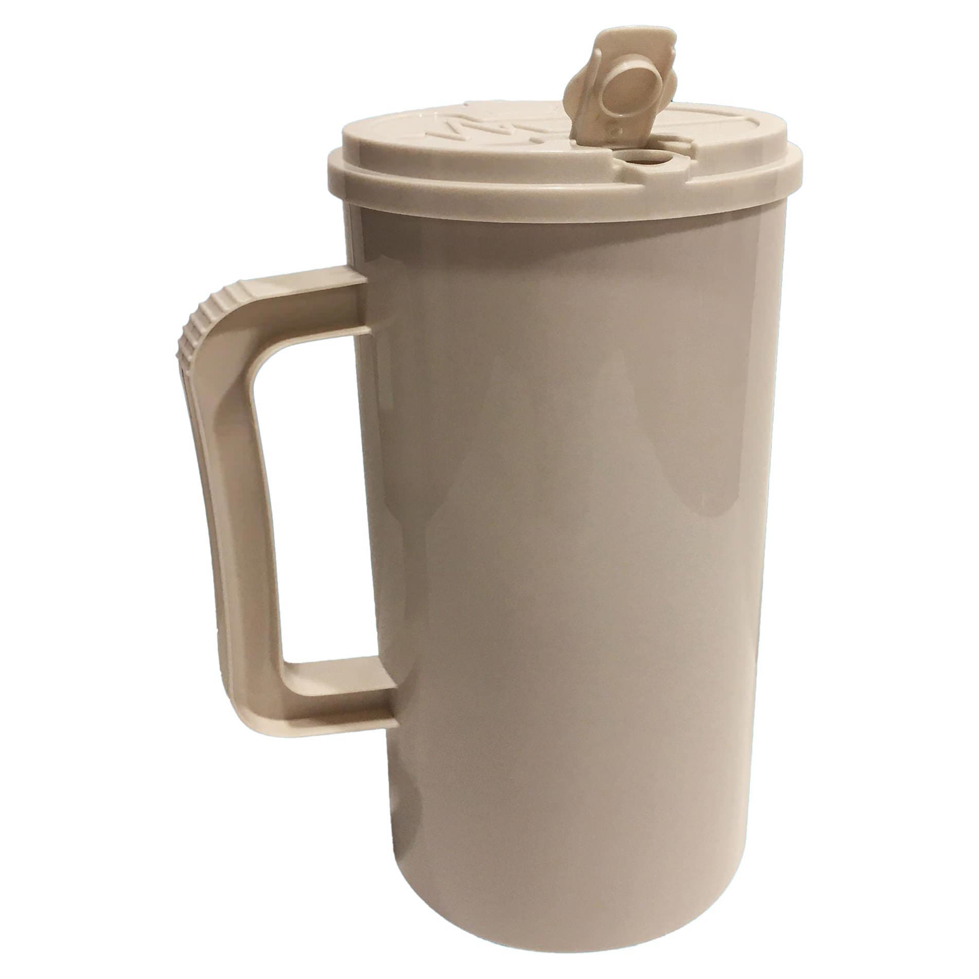 Medegen Reusable Plastic Insulated Drinking Mug, - Image 3