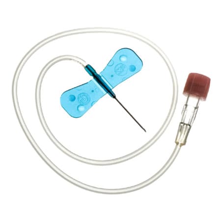 Surflo Winged Infusion Sets, 23 Gauge, 12 inch Tubing - Case of 500 - Image 1