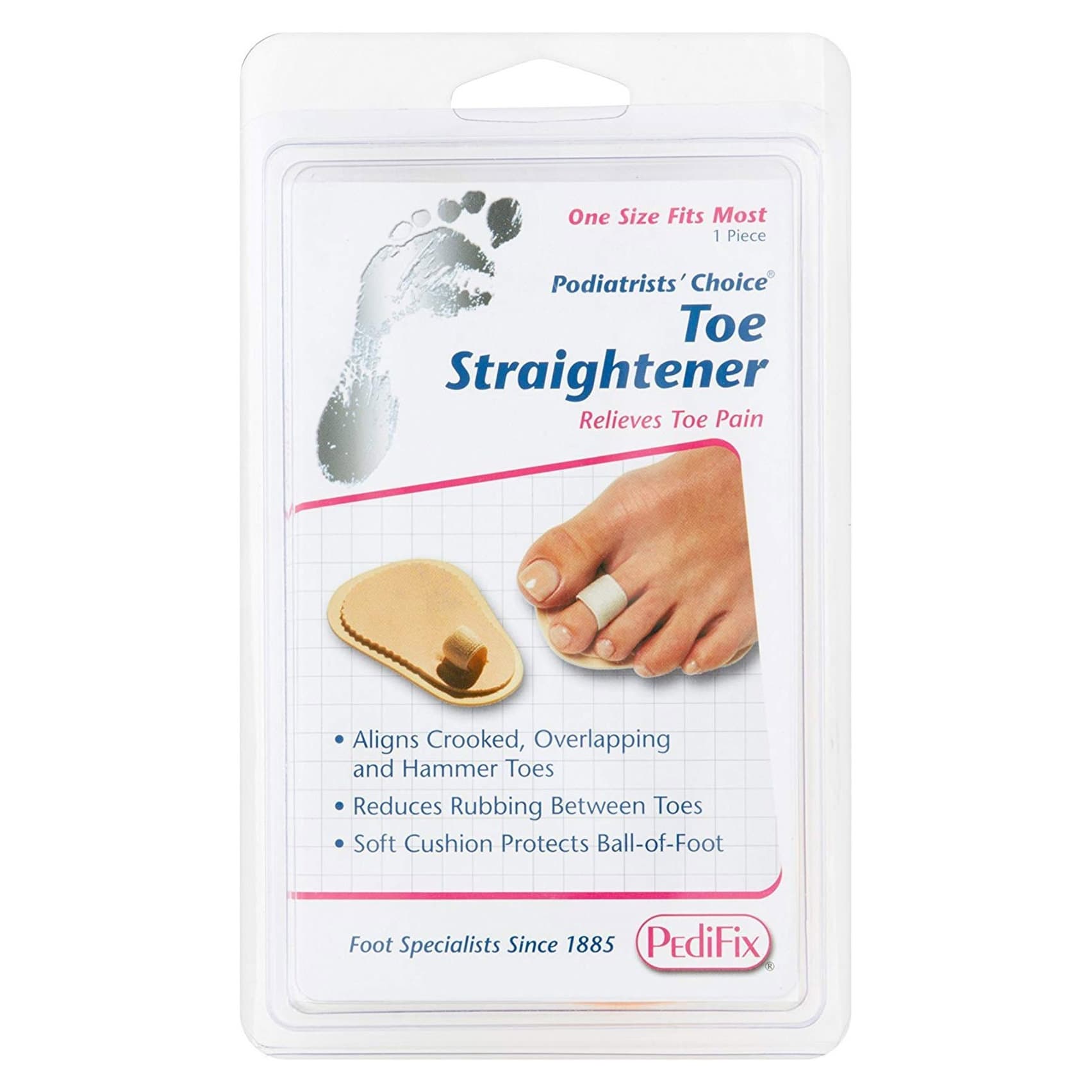 Pedifix Toe Straightener, One Size Fits Most - Each
