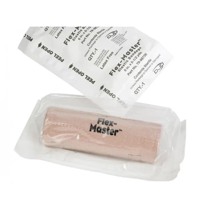 ProCare Flex-Master Sterile Clip Closure Bandage, Tan 6" x 5.5 Yard - Image 1