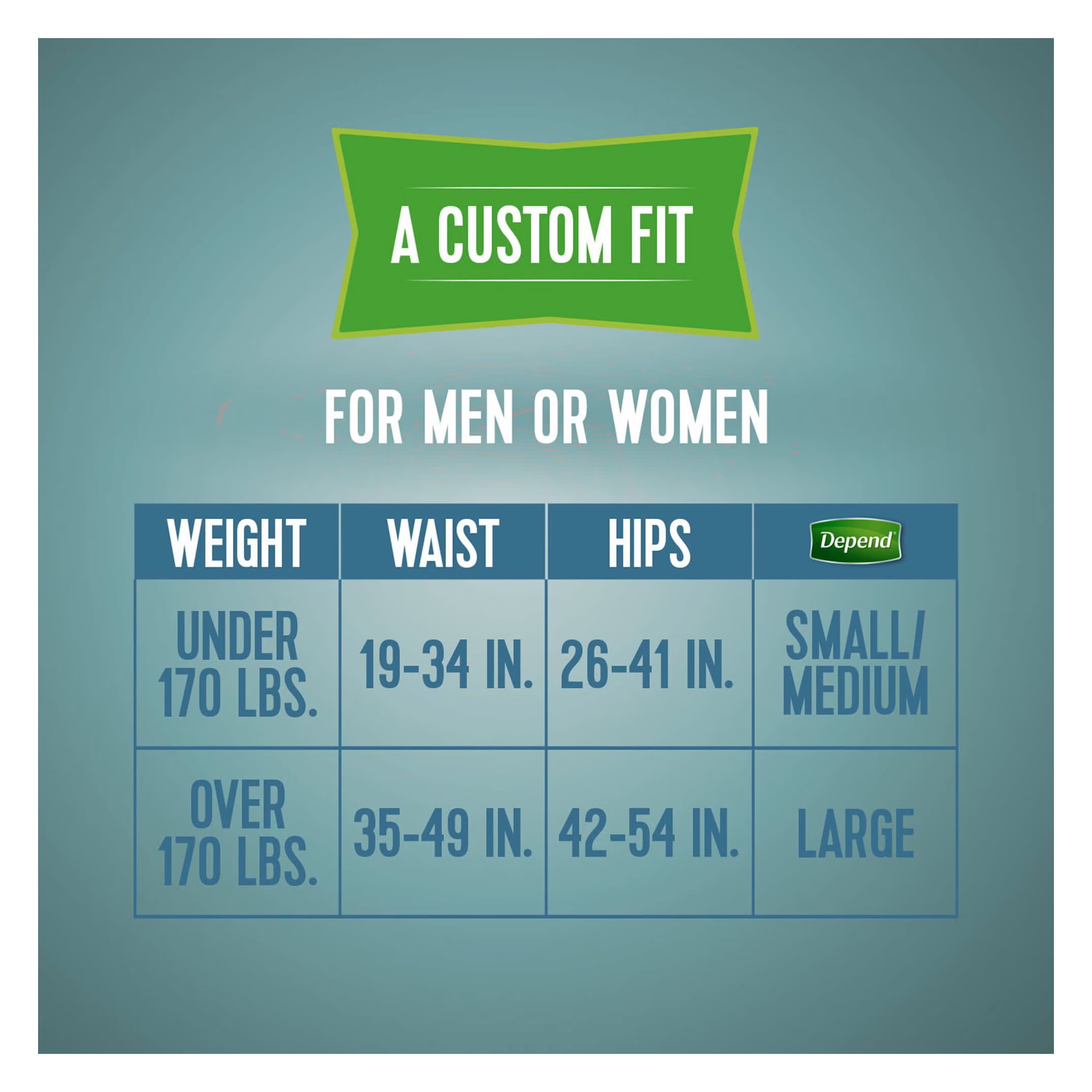 Depend Briefs With Adhesive Tabs - Image 3