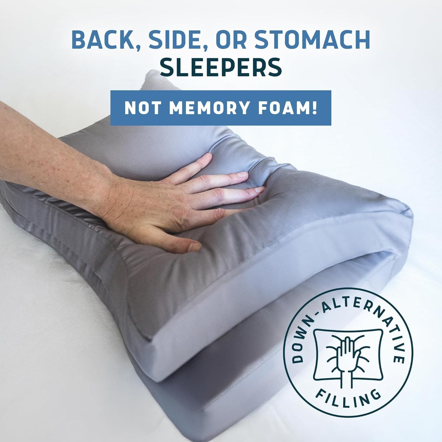 Lunderg Travel Size Parkin CPAP Pillow - Image 7