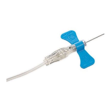 BD Vacutainer UltraTouch Push Button Blood Collection Set, Winged, 21 Gauge - Box of 50 - Image 1