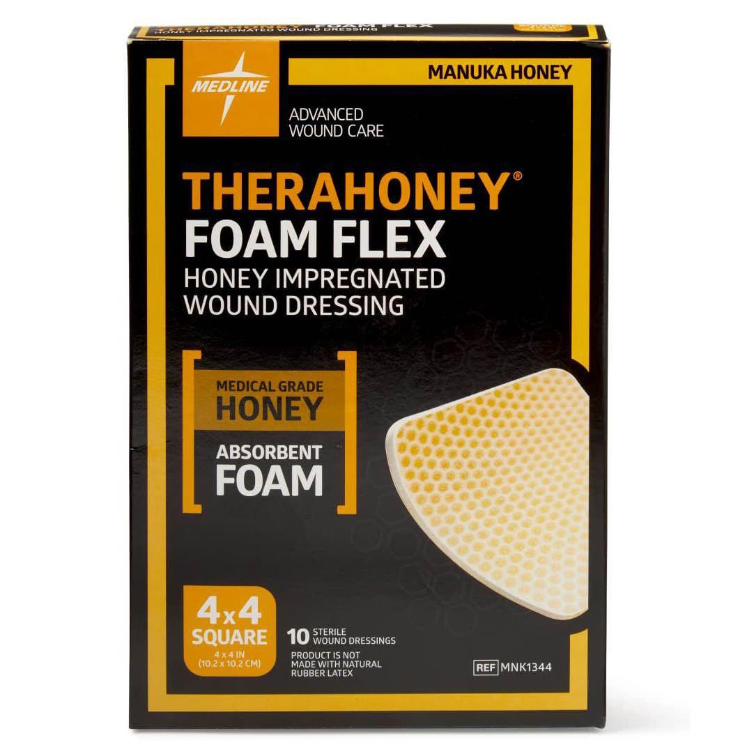 TheraHoney Foam Flex Manuka Honey Impregnated Wound Dressing - Image 2