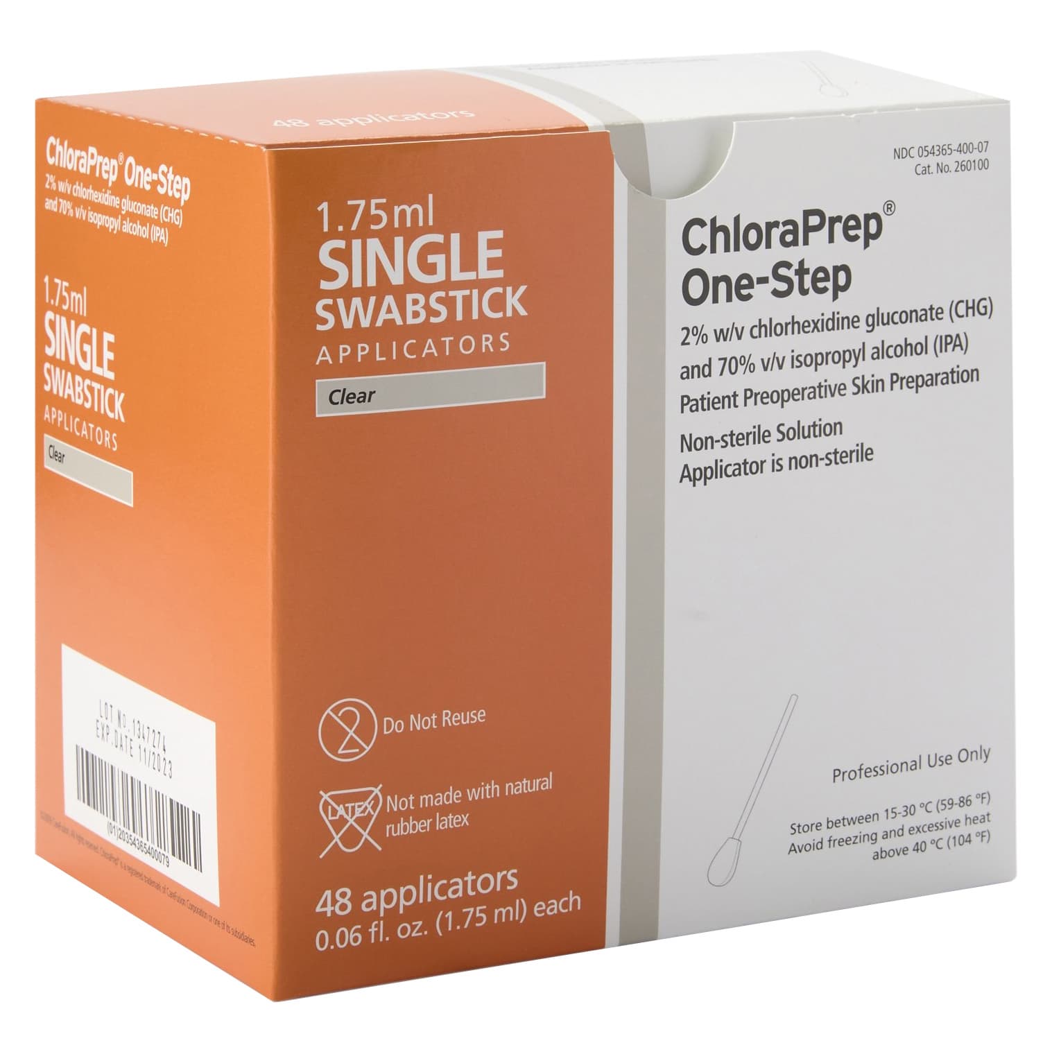 Becton ChloraPrep One-Step Single Swabstick - Image 2