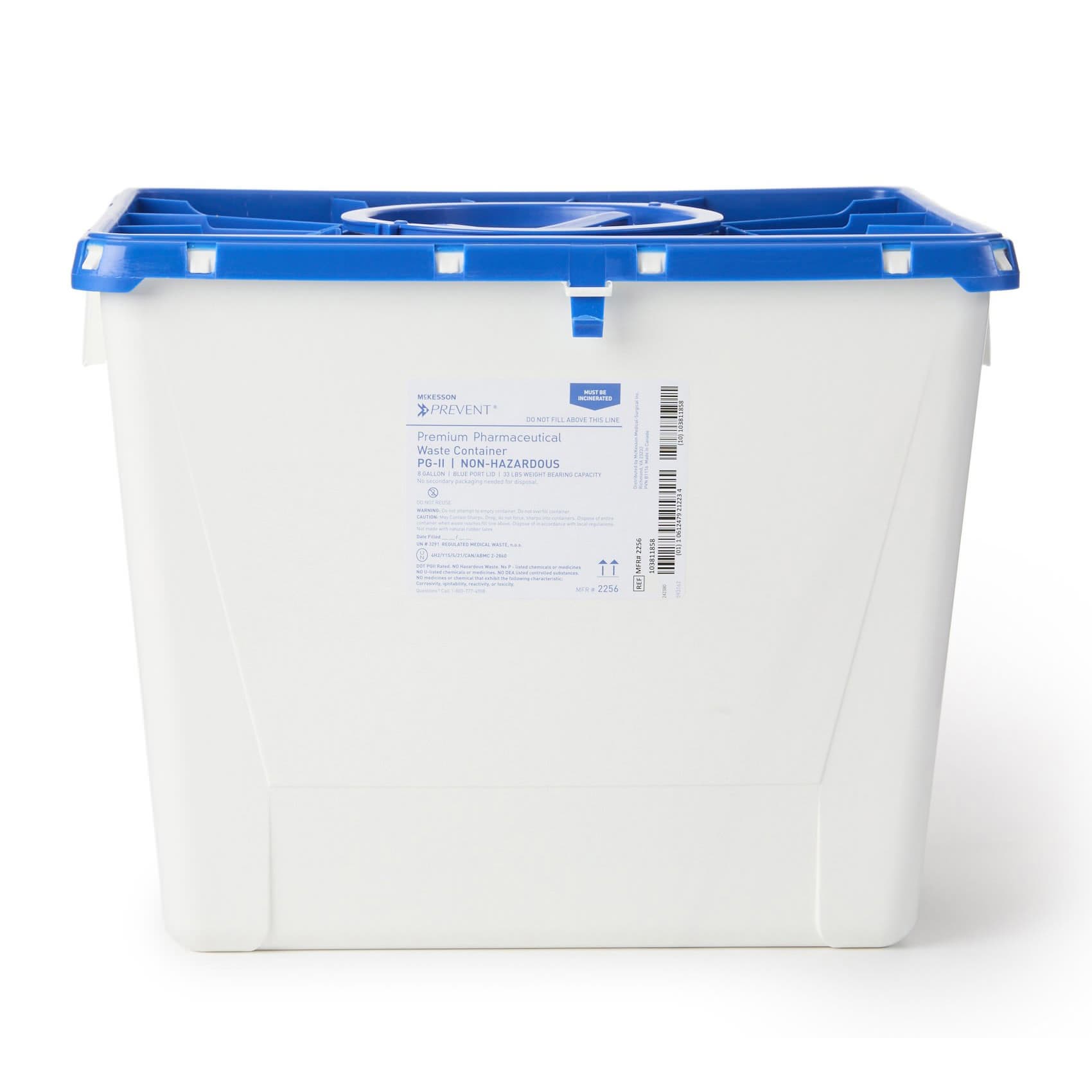 McKesson Prevent Pharmaceutical Waste Container, 8 Gallon - Each - Image 1