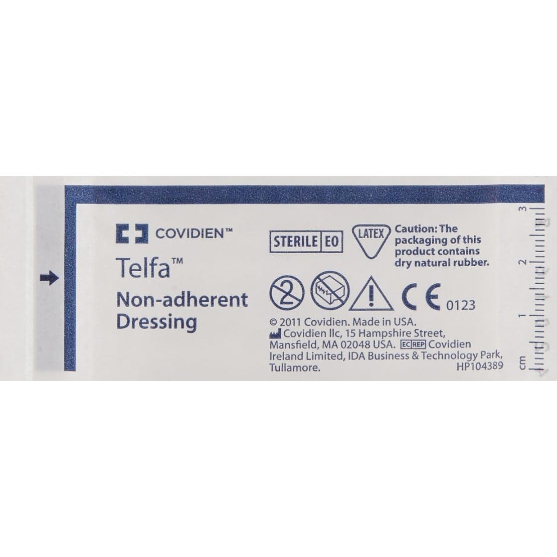 Telfa Ouchless Non-Adherent Dressings, Latex, 3 x 4 inch - Image 1