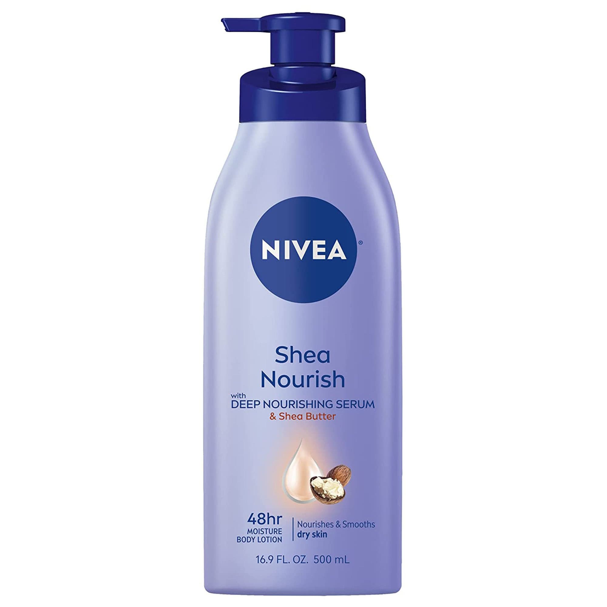Nivea Shea Nourish with Deep Nourishing Serum, Scented, 16.9 oz - Each - Image 1
