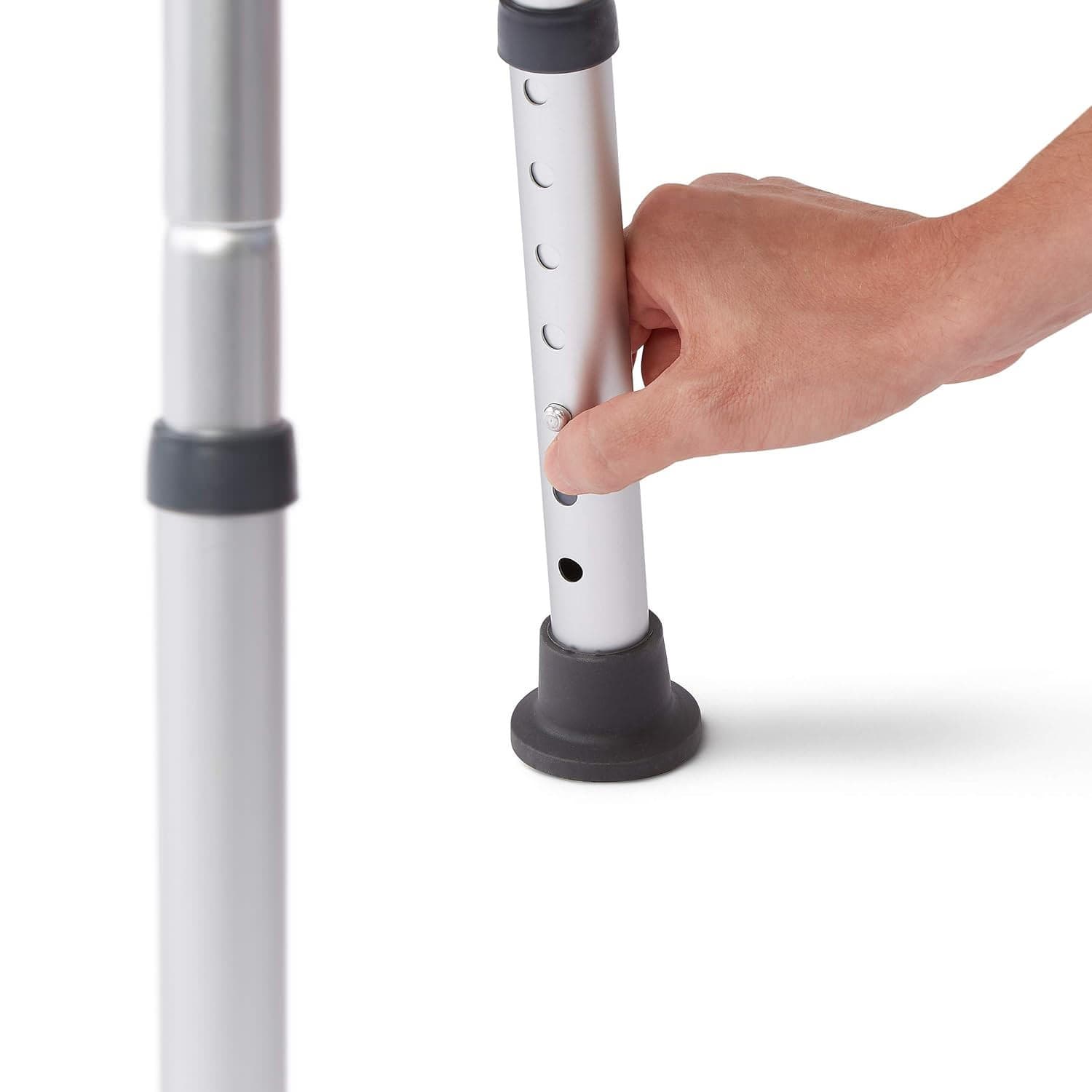 Medline Knockdown Shower Chairs With Backs, Microban Treated - Image 5