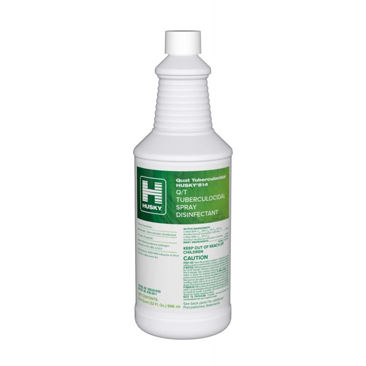 Husky 814 Quat Tuberculocidal Spray Disinfectant Cleaner, 1 Quart
