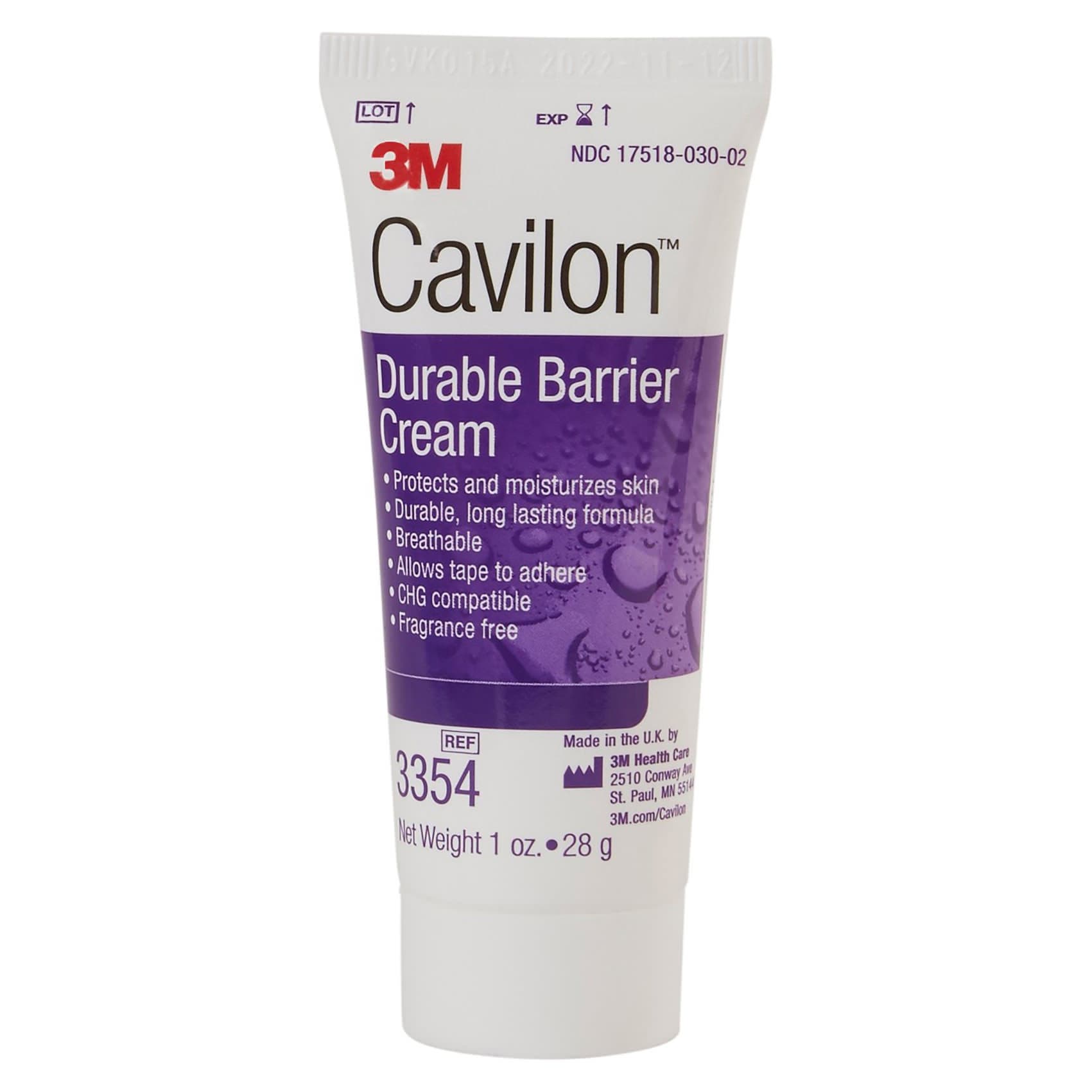 3M Cavilon Durable Barrier Cream, 1 oz Tube - Each - Image 1