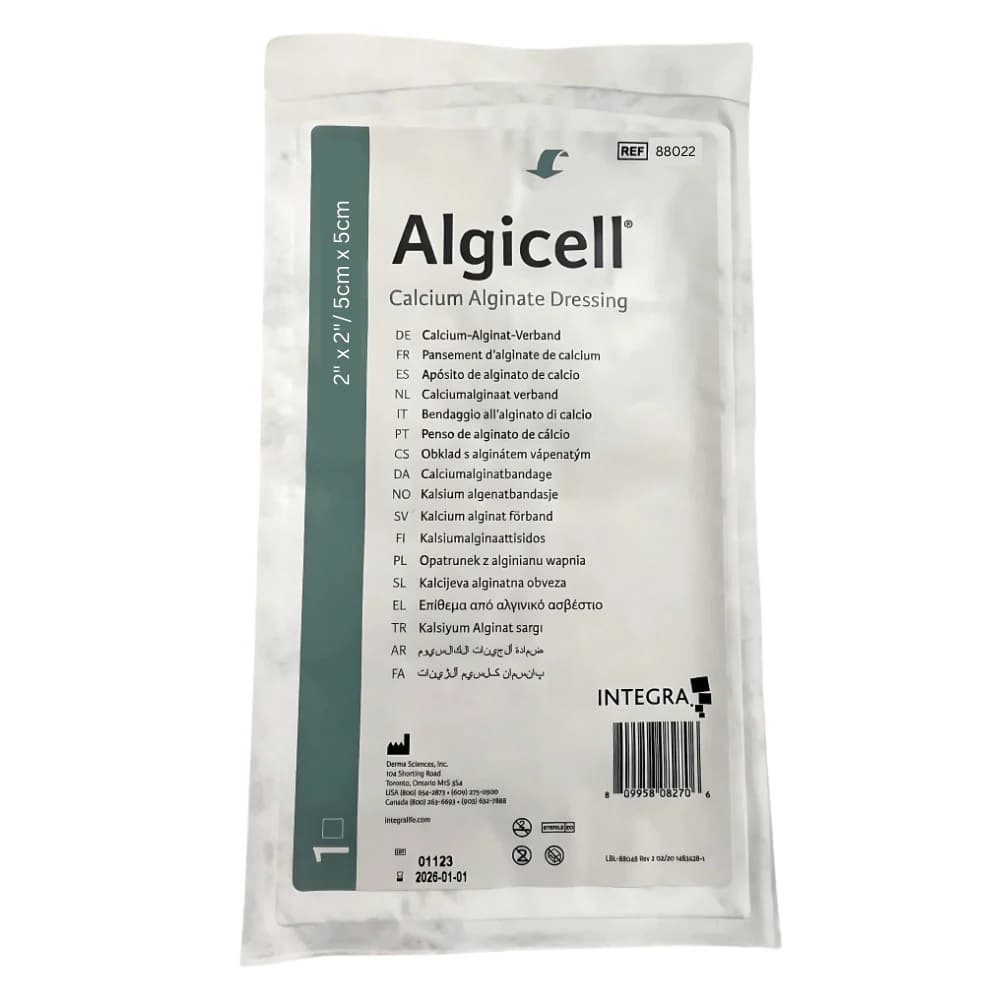 Algicell Calcium Alginate Sterile Dressing, 2 x 2 Inch - Each - Image 1