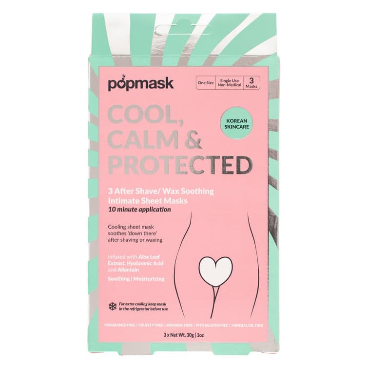 POPBAND Aftershave Wax Soothing Intimate Mask (3pc) - Each