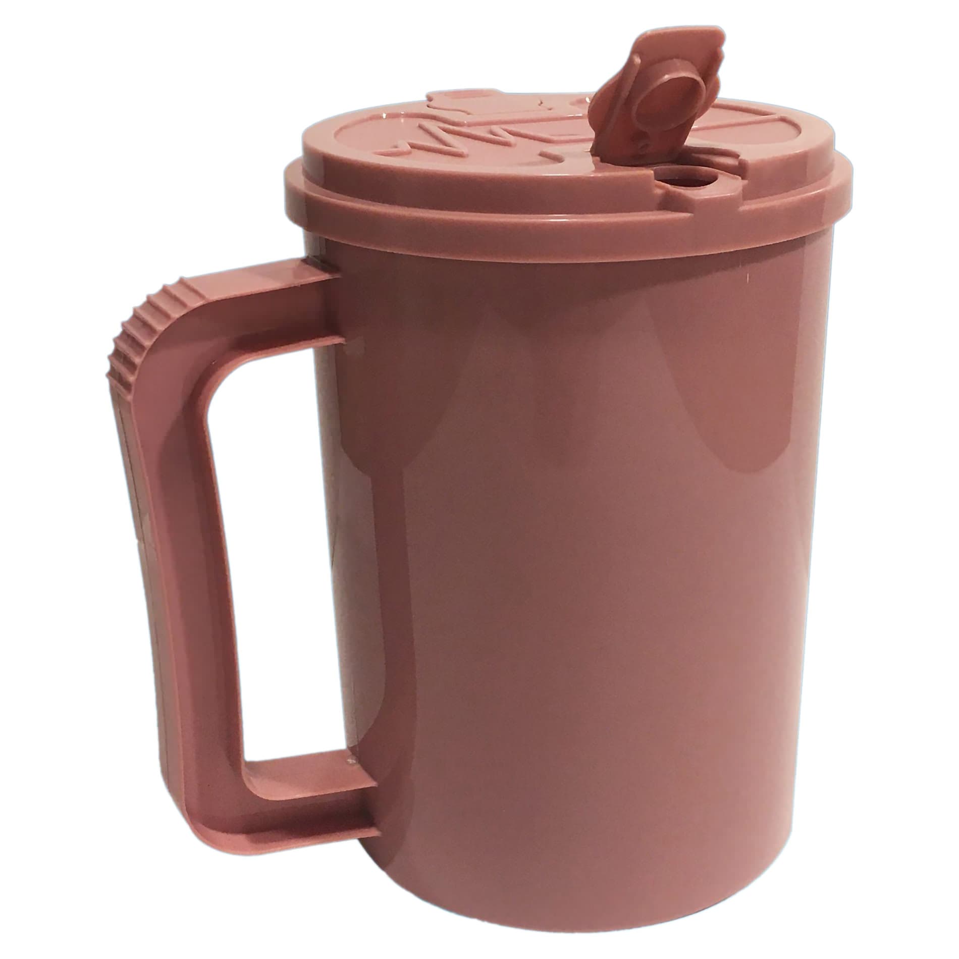 Medegen Mauve Reusable Plastic Insulated Drinking Mug, 22 oz - Case of 60 - Image 1