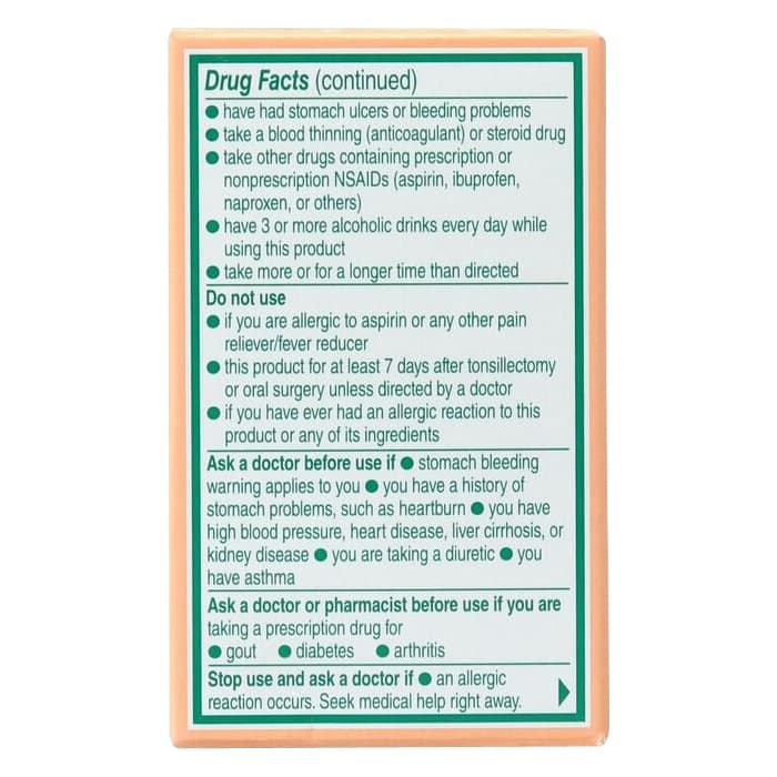 Bayer Chewable Aspirin 81 mg, Orange - Pack of 36 - Image 2