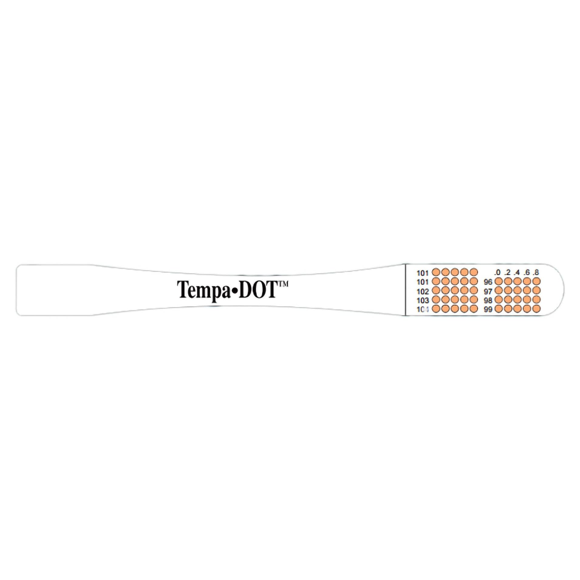 Tempa DOT Disposable Clinical Thermometers - Box of 100 - Image 2