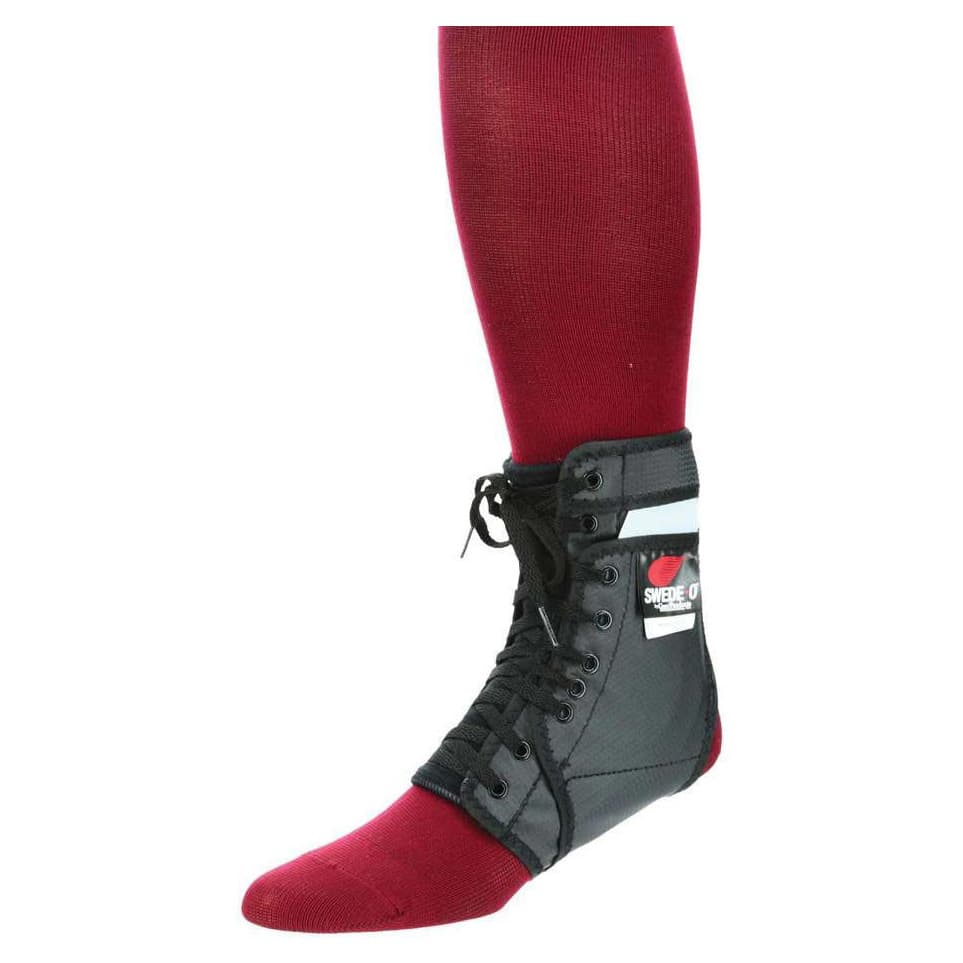 Swede-O Ankle Brace Lok Knit Tongue, Black, Small - Image 1