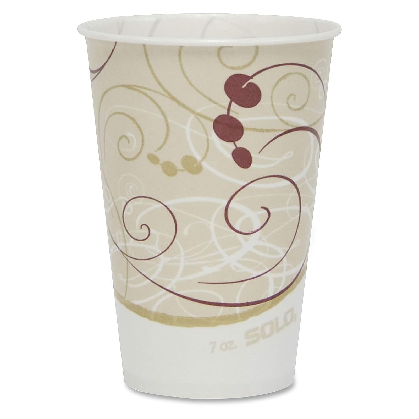 Solo Drinking Cup Symphony Print Without Graduations Without Handle Cold, 7 oz. - Case of 2000 - Image 1