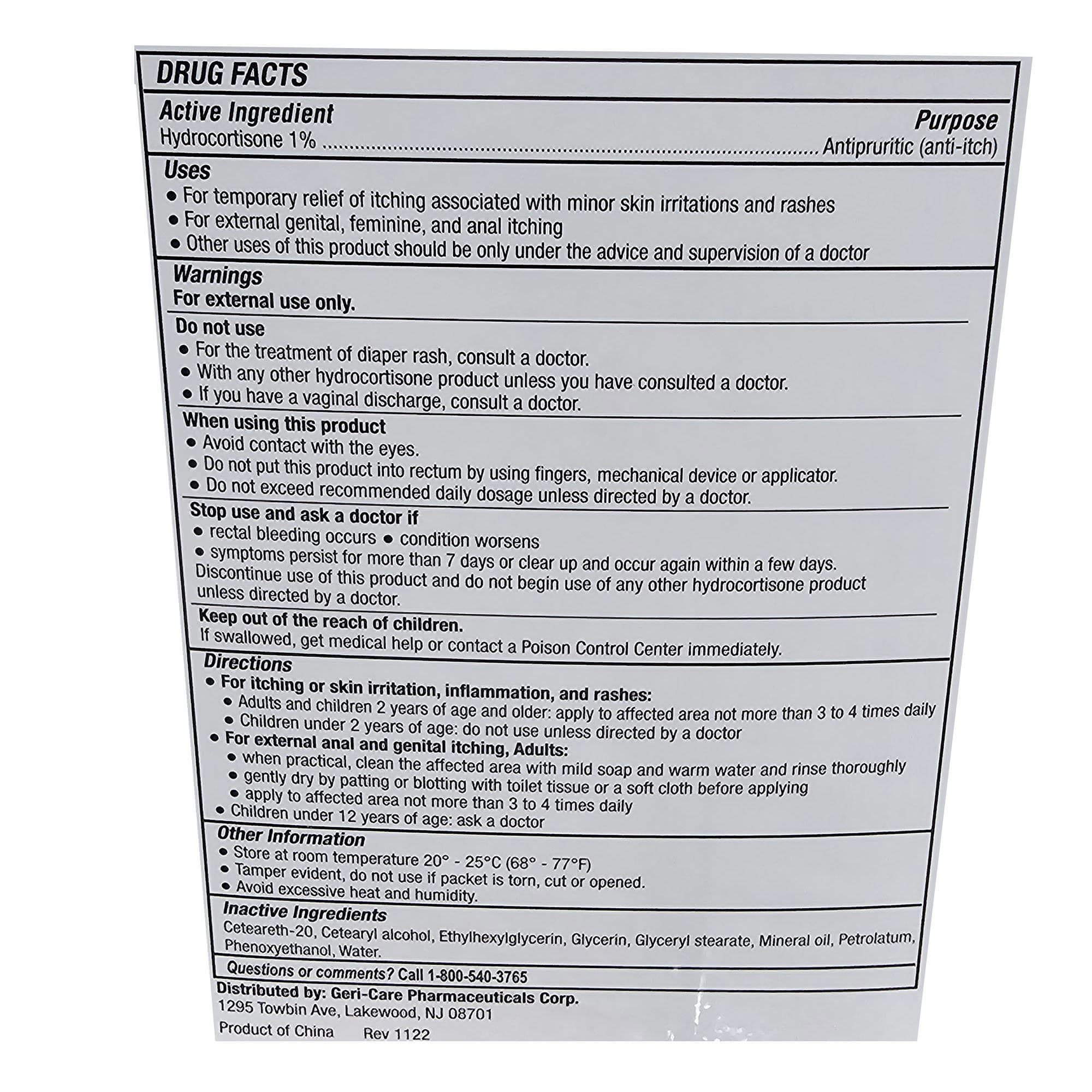 Geri-Care Hydrocortisone 1 % Anti-Itch Cream - Image 5