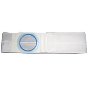 Nu-Hope 4" Flat panel Ostomy Support Belt, No Hole White, X-Large - Image 1