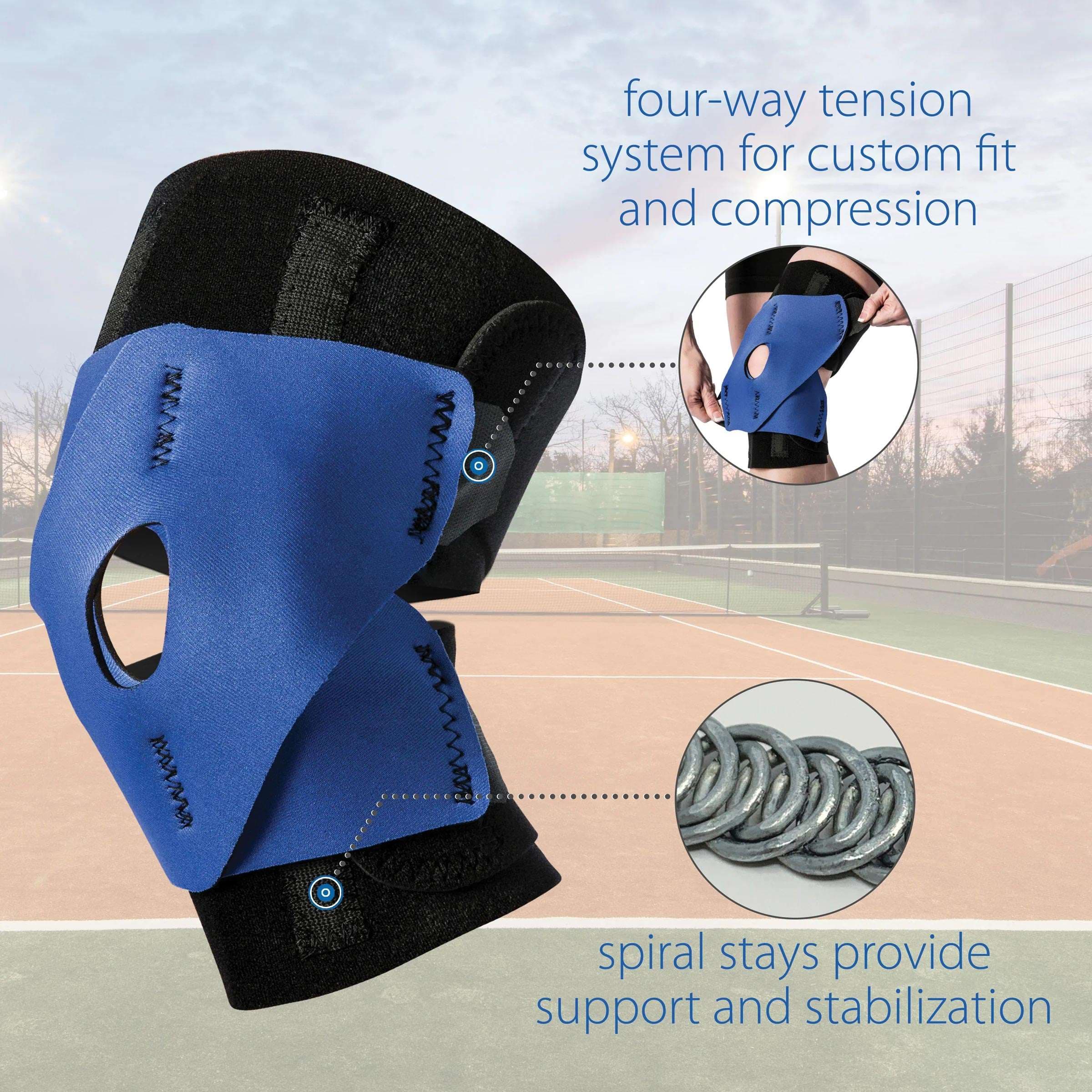 Core Performance Wrap Knee Support - Image 8