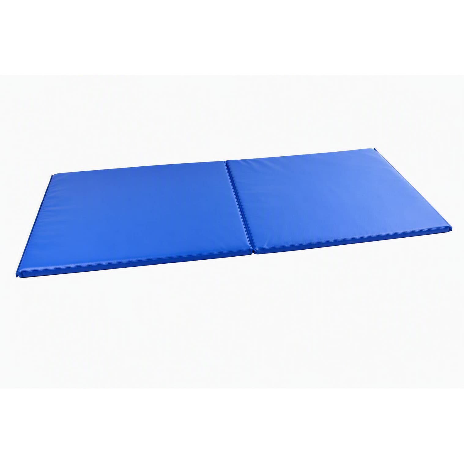 CanDo Exercise Mat, Center Fold, 2 x 4 Ft, 1" PU Foam - Image 1