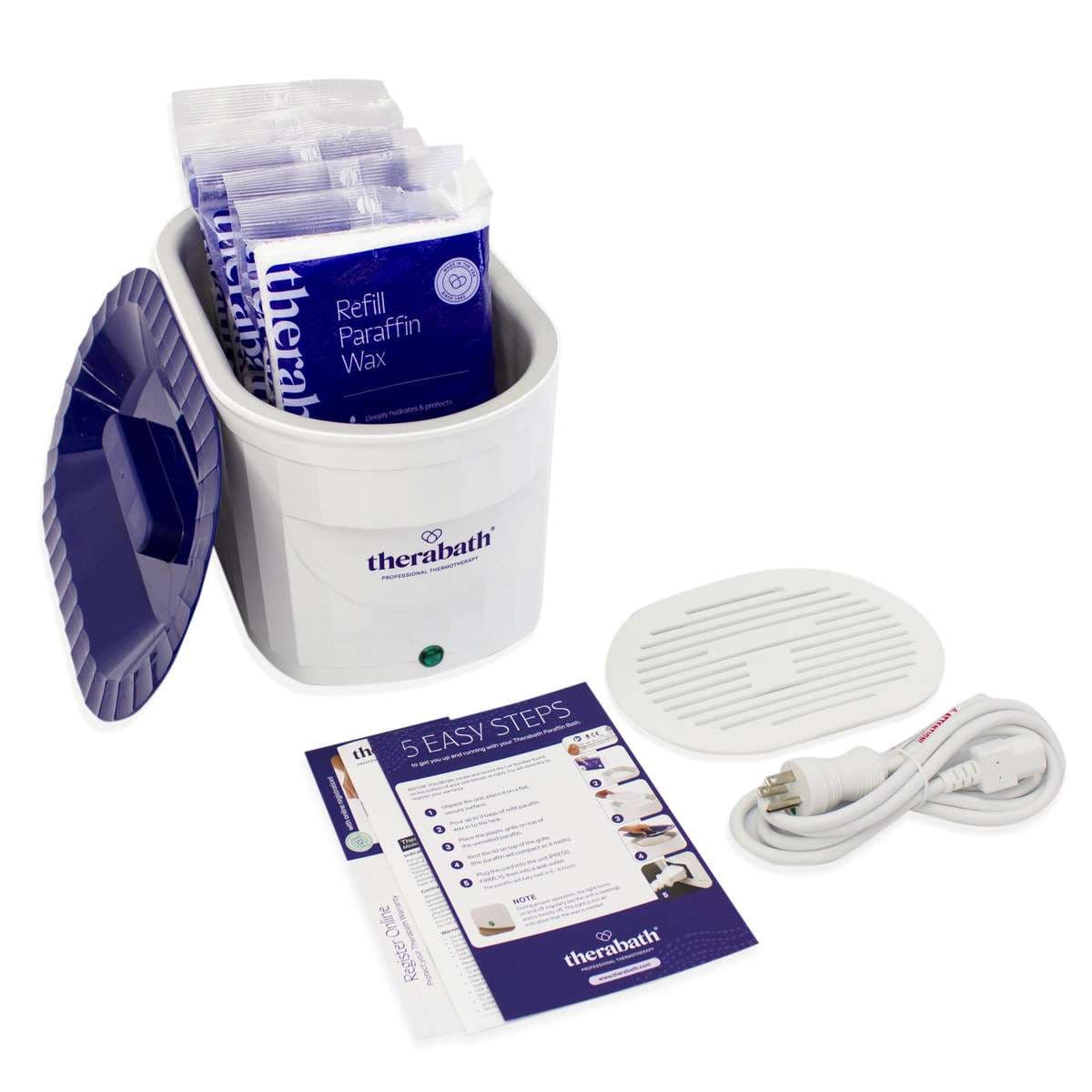Therabath Professional Paraffin Bath with 6 lbs Peach Paraffin - Image 1