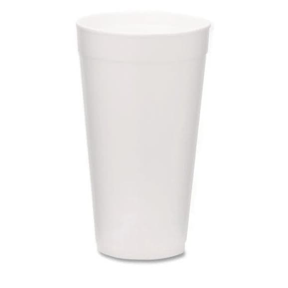 RJ Schinner White Styrofoam Disposable Drinking Cup - Image 2