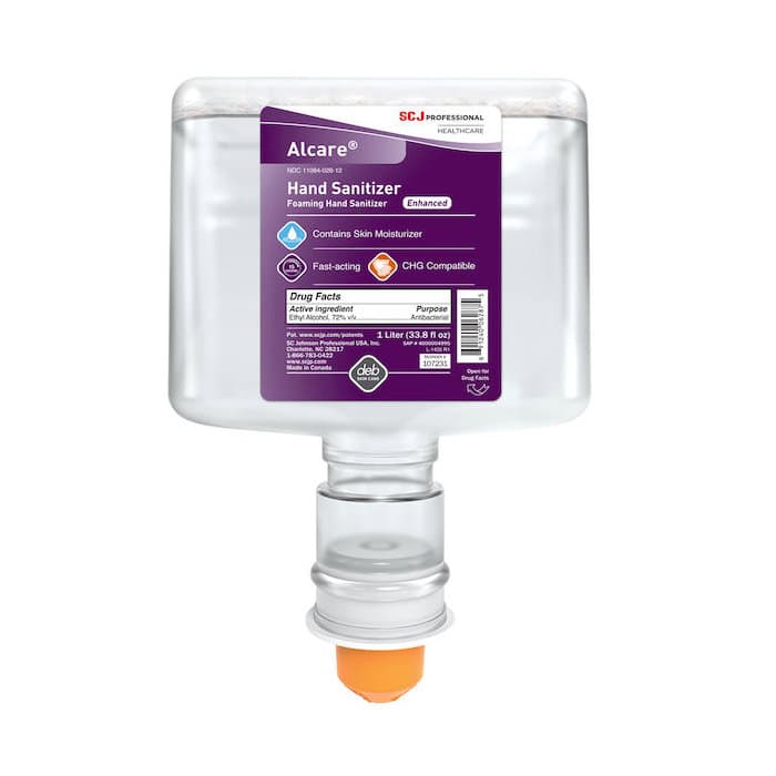 Alcare Enhanced Hand Sanitizer, 33.8 oz - Case of 3 - Image 1