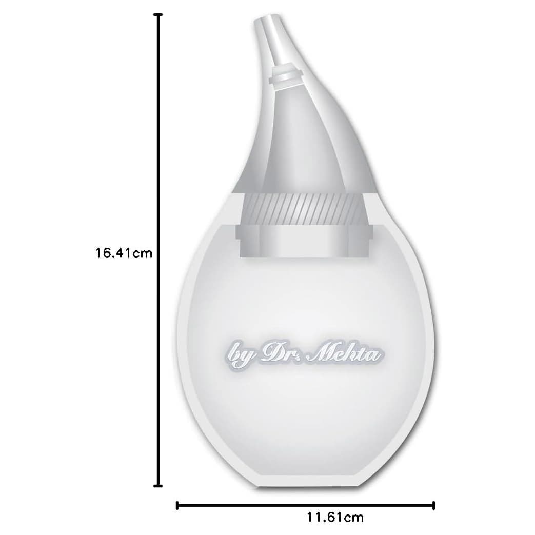 NeilMed NasaBulb Nasal Aspirator Silicone Bulbs, Clear - Each - Image 3